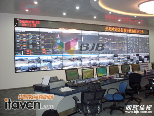 同輝佳視聯手威創LCD數字顯示拼接墻強勢出擊