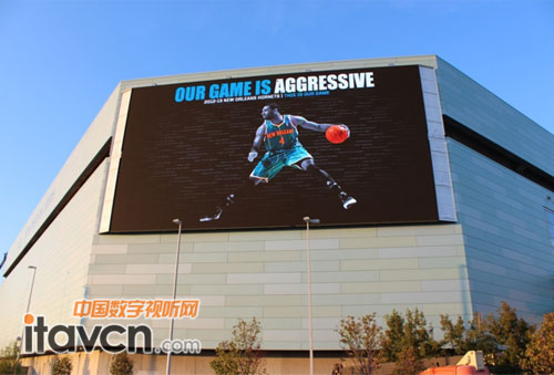 艾比森LED顯示屏為NBA加油