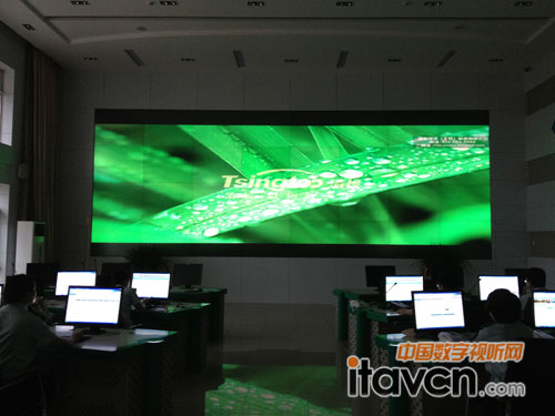 高清大屏打造秦皇島數字化城管指揮中心