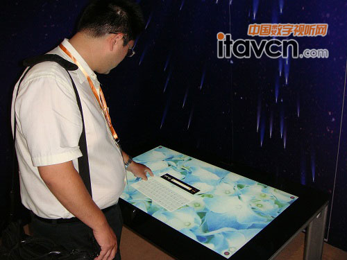 互動觸摸是主題