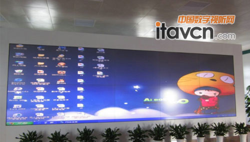 清投液晶大屏成功入駐江漢油田