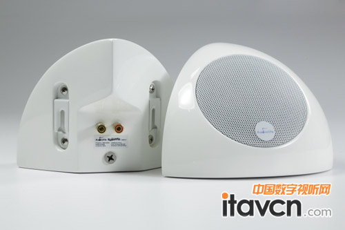 Audiolife Nano-Q1壁掛式喇叭背部接口