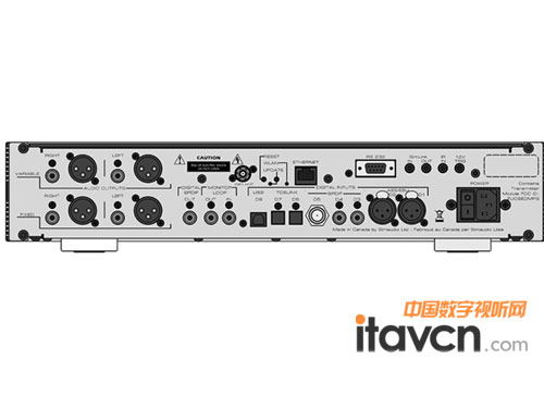 SimaudioMoon推出380DC數位類比轉換器背部接口