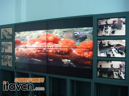 清投大屏幕入駐福建羅源行政指揮中心