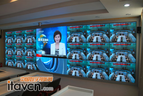 利亞德安監局項目分屏顯示圖