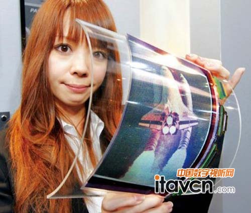 未來可撓式顯示屏將“把世界卷起來”