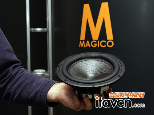 S1中低音部分為新開發的7寸M390 Nano-Tec碳纖維編織振膜音盤中低音