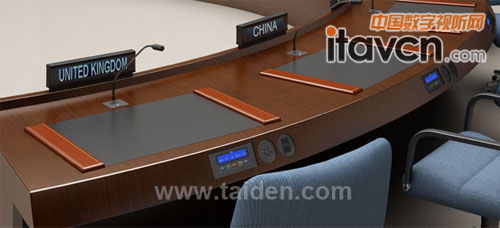 TAIDEN HCS-1030U電子名牌及HCS-48U7系列會議單元