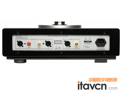 Onix XCD 50 CD播放器背部接口展示