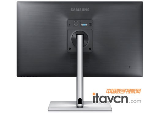 三星27英寸廣視角顯示器背面