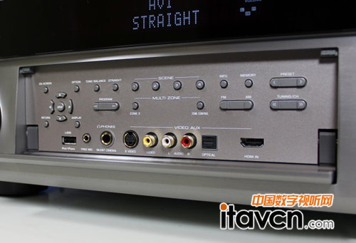 雅馬哈RX-A1010背部接口圖片