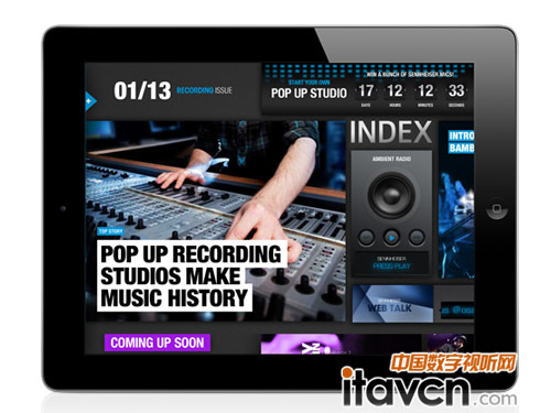 森海塞爾推出ipad應用程序Blue Stage