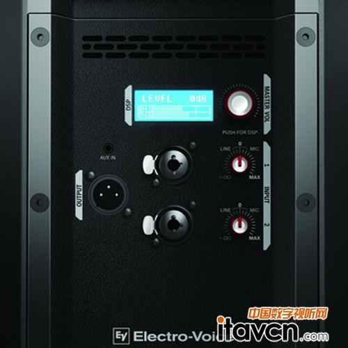 專業設計的EV單元匹配一個定制的1000W D類功率放大器