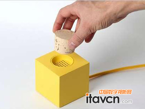 創(chuàng)意木塞開關(guān) Jambox正方形便攜音箱