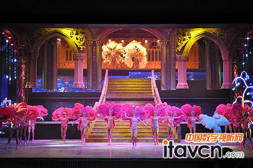 雅江光電數字燈光入駐勒泰紅太陽大劇院