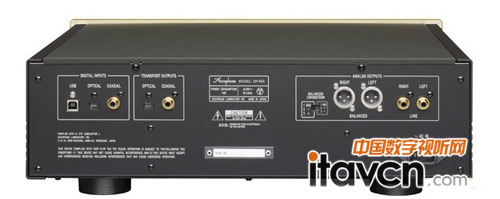 ACCUPHASE金嗓子CD播放機DP-410背部接口