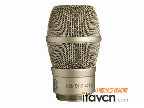 舒爾推出全新款KSM9HS頂級人聲話筒(無線香檳色)
