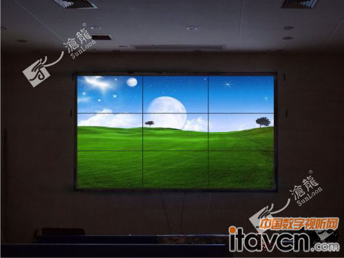 滄龍數碼液晶拼接入駐福建漳平地稅局