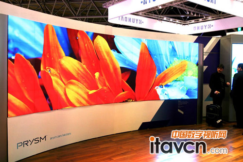 Prysm將攜環保視頻墻技術亮相Infocomm