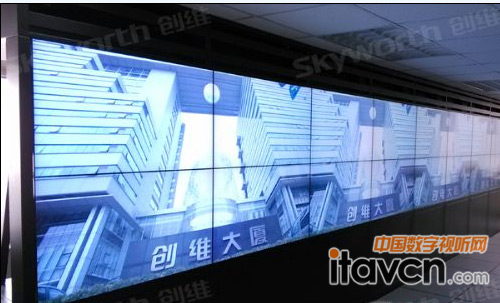 創維46寸2×8液晶拼接系統