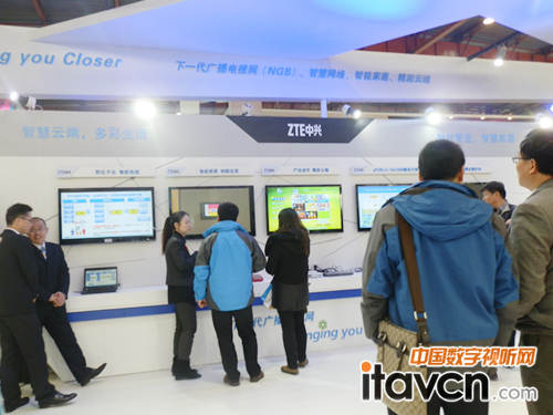 中興下一代廣播電視網NGB展臺