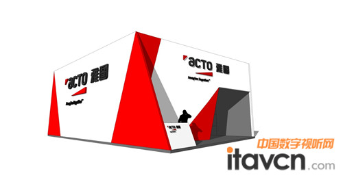 雅圖展位外觀設計圖