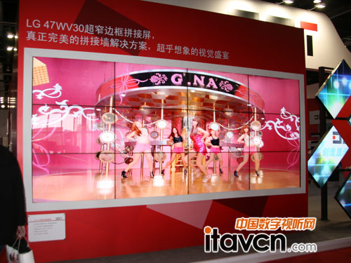LG 47WV30締造完美拼接墻解決方案