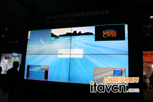 55寸超窄邊液晶拼接監視器TH-55LFV50C