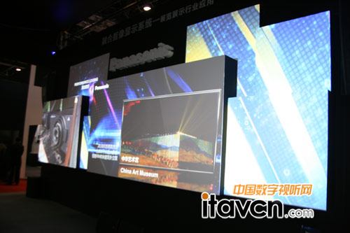 松下融合摳像顯示系統展示