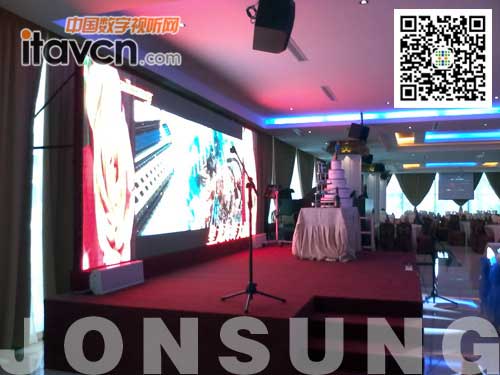 中祥馬來西亞國際大酒店LED屏成功點亮