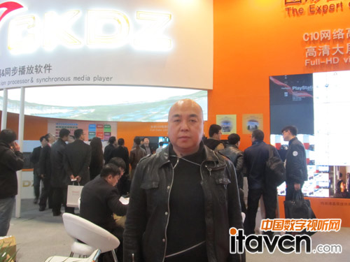 創凱電子銷售總監黃巖