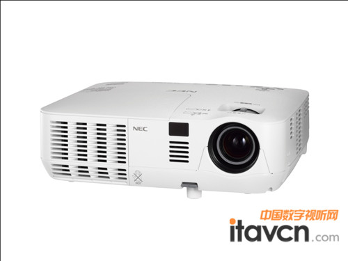 NEC V260W+家庭娛樂投影外觀時尚