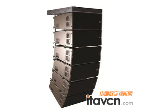 演唱會現(xiàn)場采用WTS線聲源陣列K1