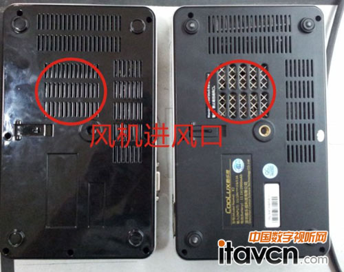 機(jī)身底部進(jìn)風(fēng)口區(qū)別