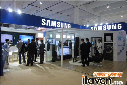 三星電子展位現場圖片