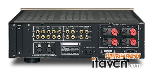 Accuphase E-260綜合擴大機背部接口