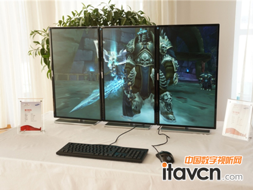 屏幕可90度旋轉(zhuǎn)三星擎天顯示器陪你暢玩《俠盜獵車》