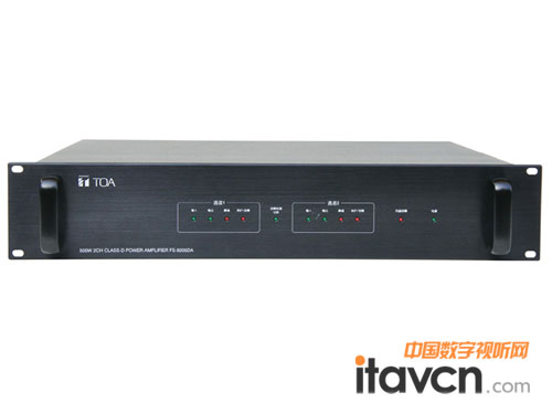 TOA推出定壓式數(shù)字功率放大器FS-9205DA