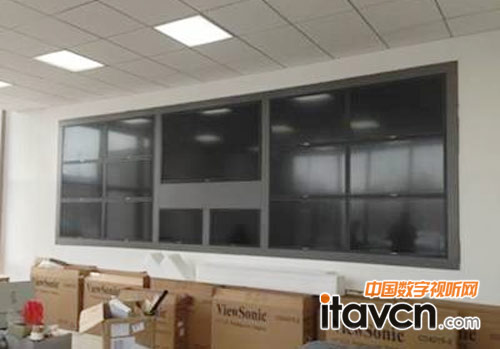 優派混合拼接大屏為北京航天中心醫院安保獻力