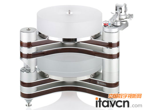 雙層結(jié)構(gòu)的Master Innovation,把承盤(pán)分成上下兩部份,中間一樣「磁浮」起來(lái)