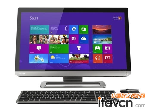 東芝發(fā)布Haswell新品一體機(jī) U型外觀像電視機(jī)