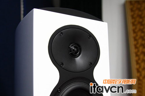 看到這只1寸的鋁制振膜高音單體,不僅高頻延伸極佳,單體外側(cè)配合獨(dú)特的保護(hù)框架不僅可防止外力碰撞