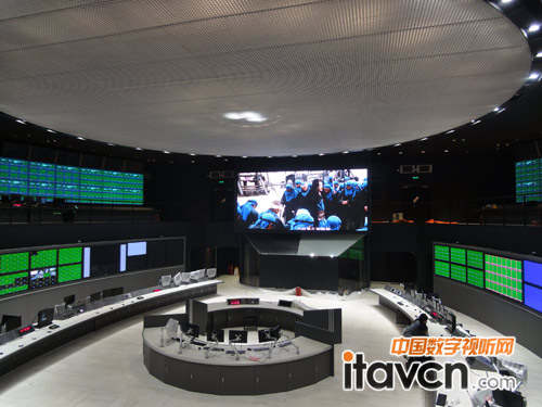 三菱LED顯示屏系統應用于CCTV總控室