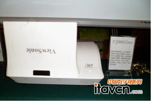 現(xiàn)場展示的優(yōu)派PJD8653ws