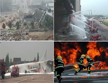 華平在消防演練中獲贊