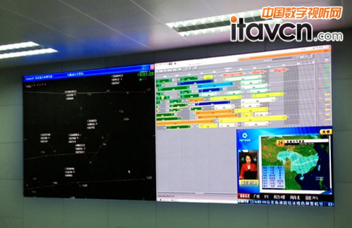 汕頭機場指揮中心高清小間距LED顯示屏