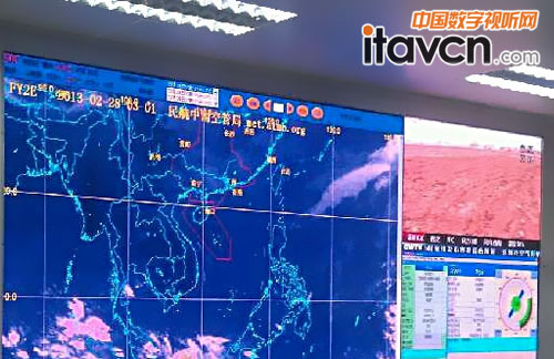 汕頭機場指揮中心高清小間距LED顯示屏
