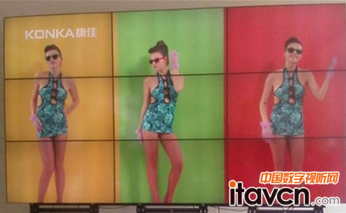 荊州曲原廣告PD46N4-3乘3拼接