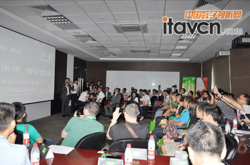 Vivitek麗訊中國區CEO林中庸先生致辭,盛會正式拉開帷幕