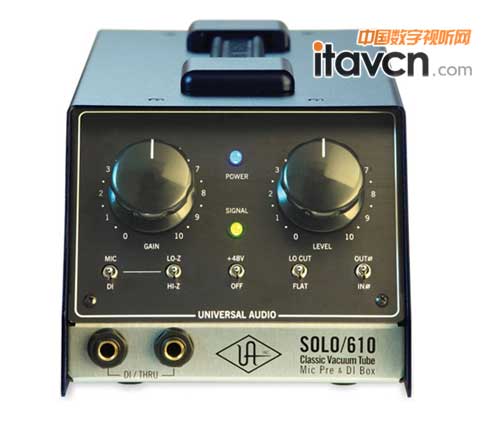 Solo 610單通道電子管話放/DI盒